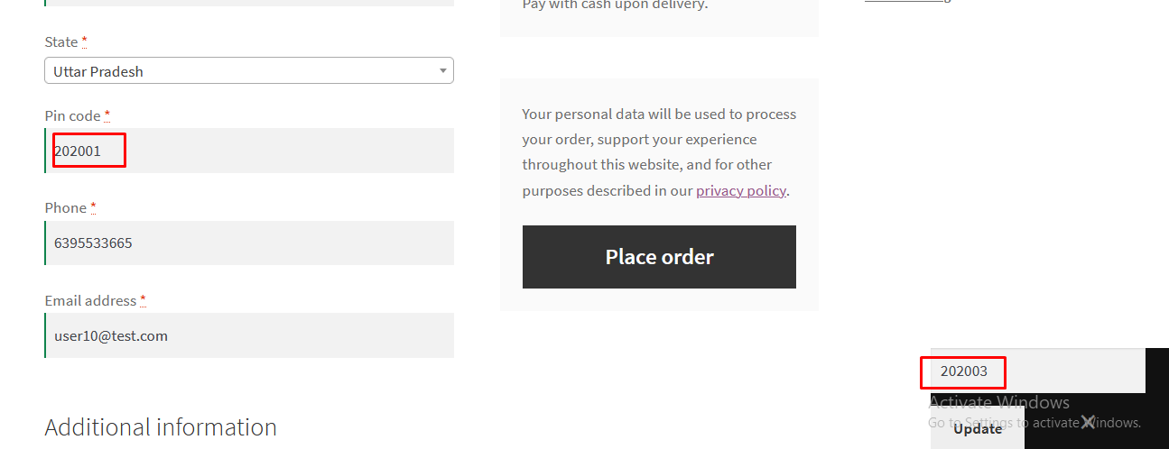 Pincode based product price woocommerce-7